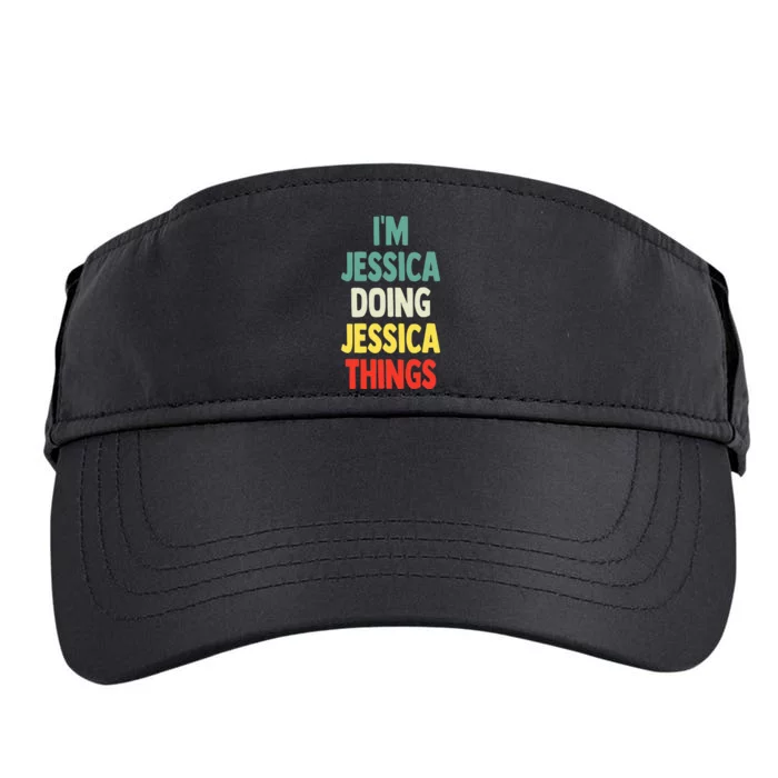 IM Jessica Doing Jessica Things Fun Name Jessica Adult Drive Performance Visor