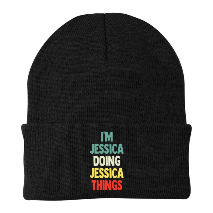 IM Jessica Doing Jessica Things Fun Name Jessica Knit Cap Winter Beanie