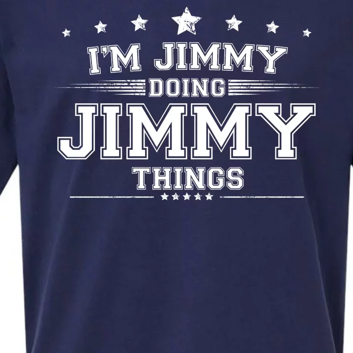 Im Jimmy Doing Jimmy Things Sueded Cloud Jersey T-Shirt