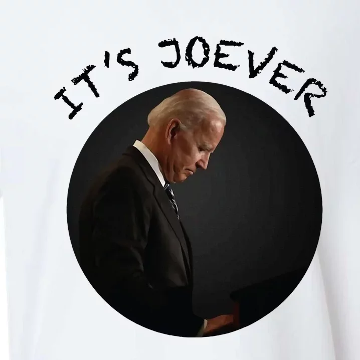 ItS Joever Debate 2024 Trump 2024 Sueded Cloud Jersey T-Shirt