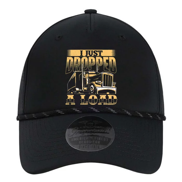 I Just Dropped A Load Trucker Semi Truck Driver Trucking Performance The Dyno Cap