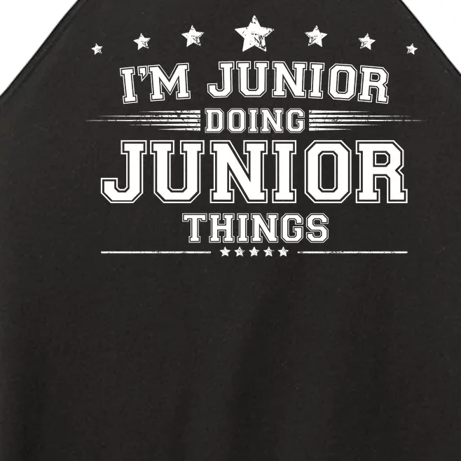 Im Junior Doing Junior Things Women’s Perfect Tri Rocker Tank