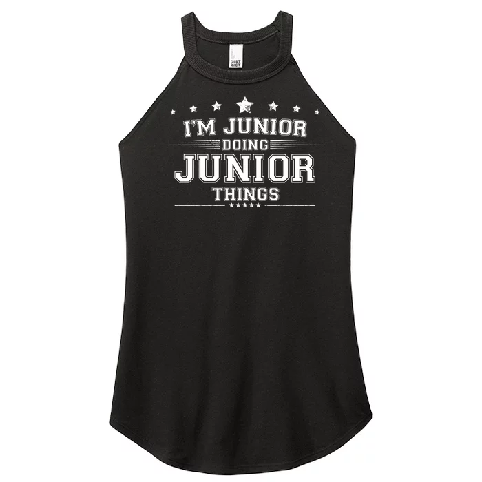 Im Junior Doing Junior Things Women’s Perfect Tri Rocker Tank