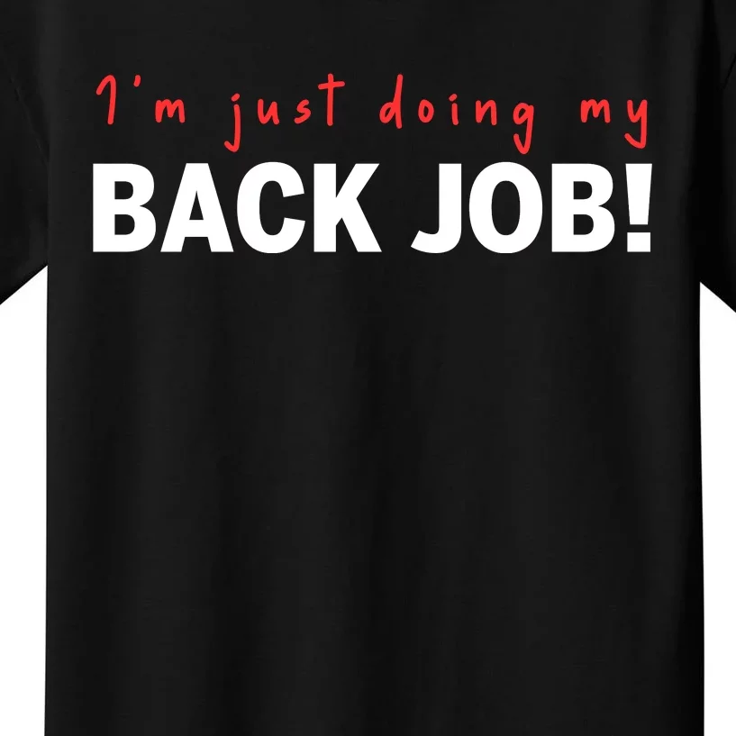 I’M Just Doing My Black Job Kids T-Shirt