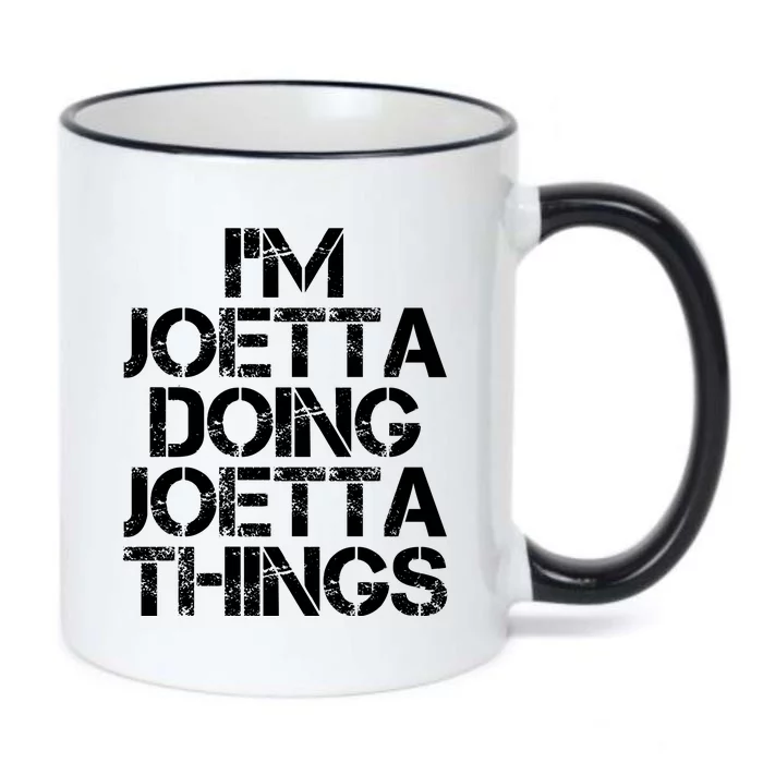 I'm Joetta Doing Joetta Things Black Color Changing Mug