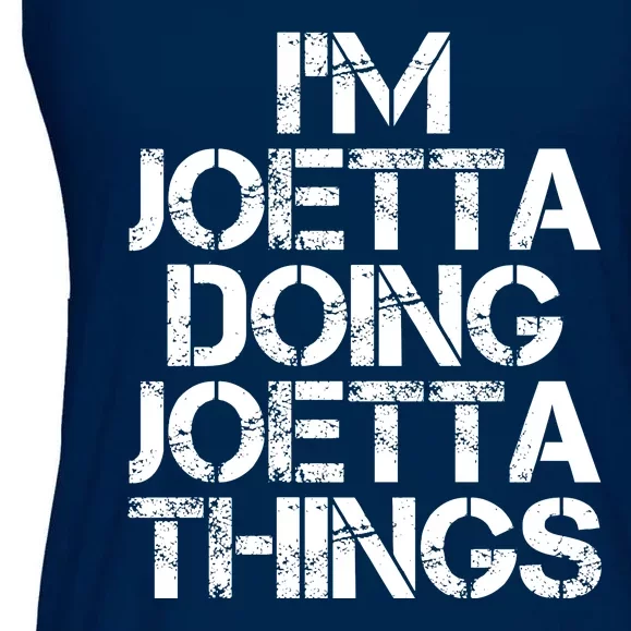 I'm Joetta Doing Joetta Things Ladies Essential Flowy Tank