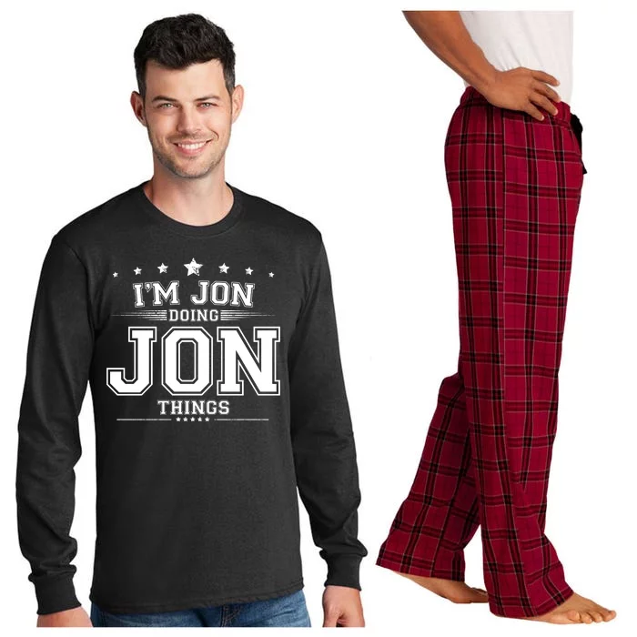 Im Jon Doing Jon Things Long Sleeve Pajama Set