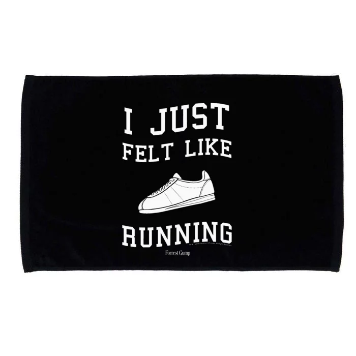 I Just Felt Like Running Marathon Gump Jog Microfiber Hand Towel