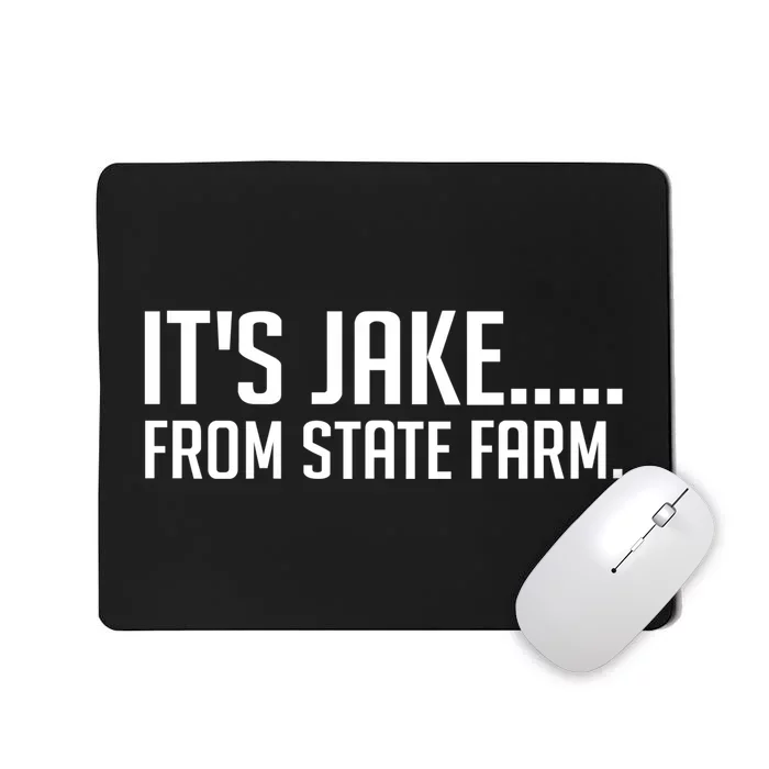 ItS Jake From State Farm Funny Mousepad