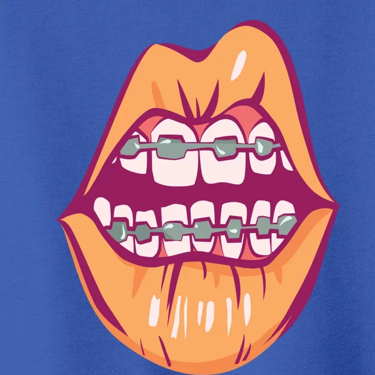 I Just Got Braces Mouth Gift Toddler T-Shirt