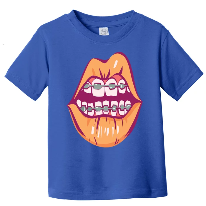 I Just Got Braces Mouth Gift Toddler T-Shirt