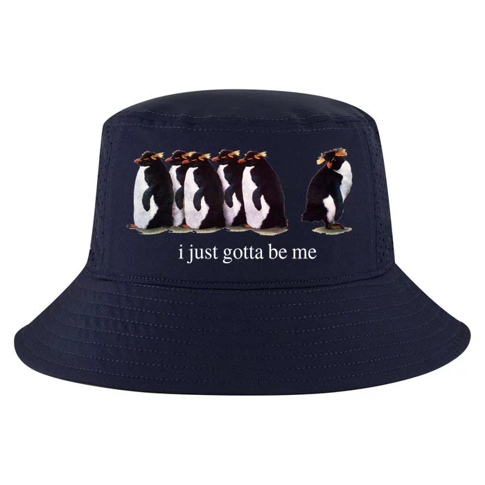 I Just Gotta Be Me Penguin Funny Tv Show Cool Comfort Performance Bucket Hat