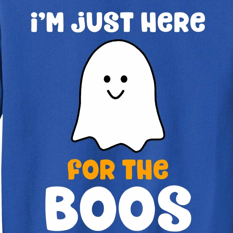 IM Just Here For The Boos Funny Halloween Drinking Sweatshirt