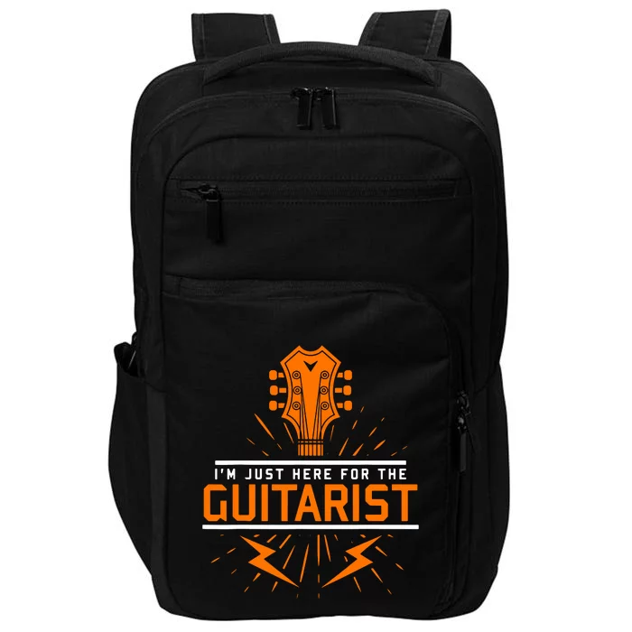 Im Just Here For The Guitarist Impact Tech Backpack