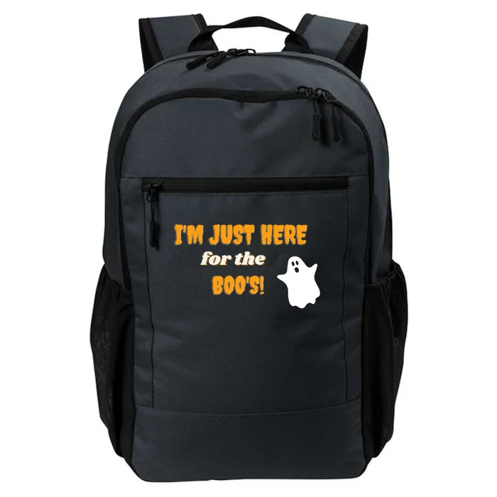 Im Just Here For The Boos! Cute Gift Daily Commute Backpack