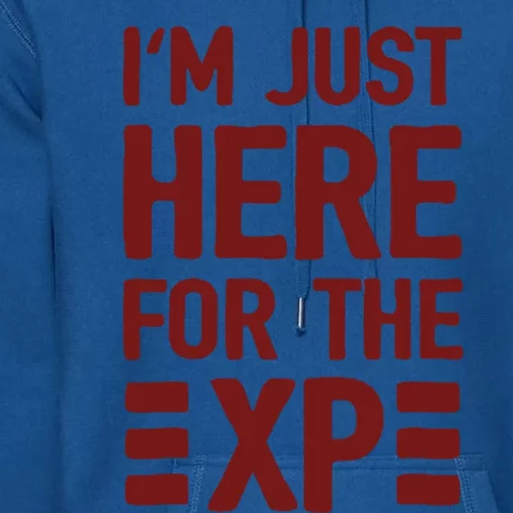 Im Just Here For The Xp Gift Premium Hoodie