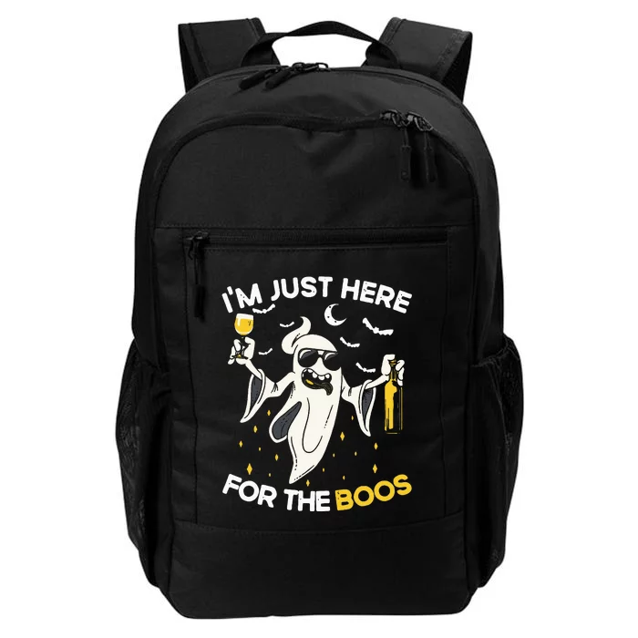 Im Just Here For The Boos Funny Halloween Beer Lovers Drink Daily Commute Backpack