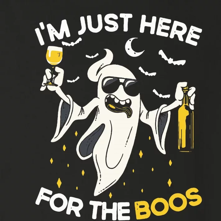 Im Just Here For The Boos Funny Halloween Beer Lovers Drink Toddler Long Sleeve Shirt