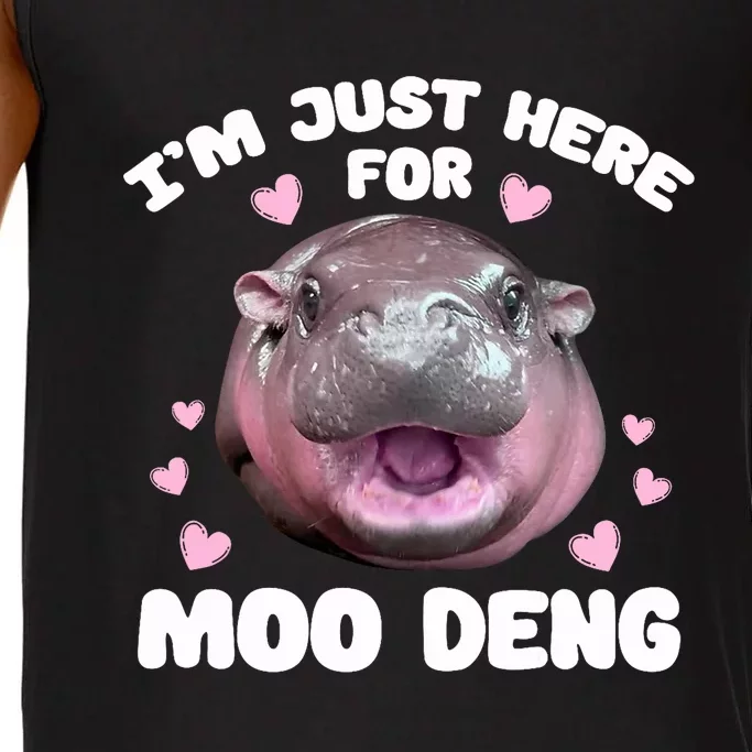 IM Just Here For Moo Deng Cute Baby Hippo Bouncy Souvenir Comfort Colors® Tank Top