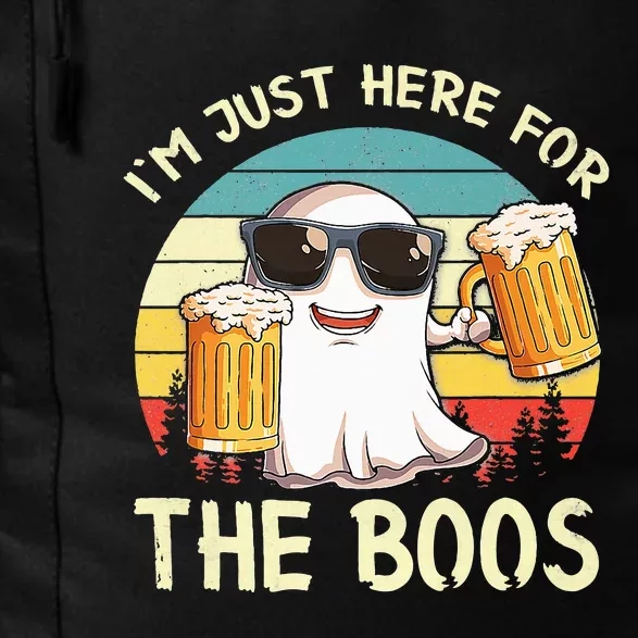 I'm Just Here For The Boos Halloween Beer Lovers Daily Commute Backpack