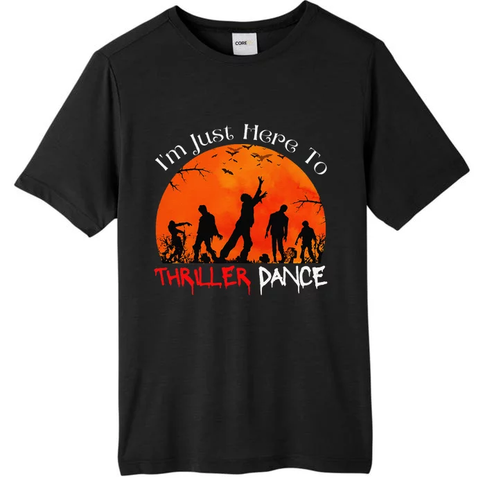 IM Just Here To Thriller Dance Zombie Dancing Moonlight ChromaSoft Performance T-Shirt