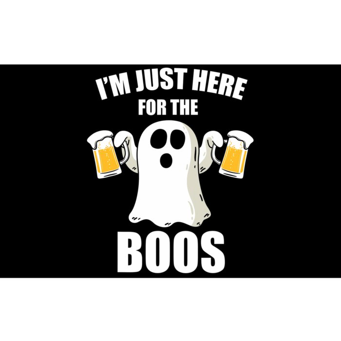 IM Just Here For The Boos Funny Halloween Cute Ghost Gift Bumper Sticker