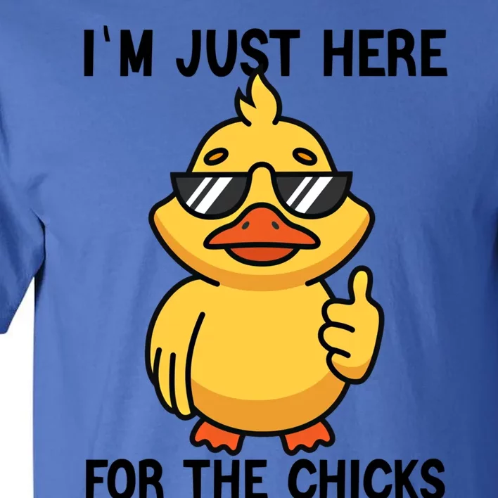 I'm Just Here For The Chicks Easter Gift Tall T-Shirt