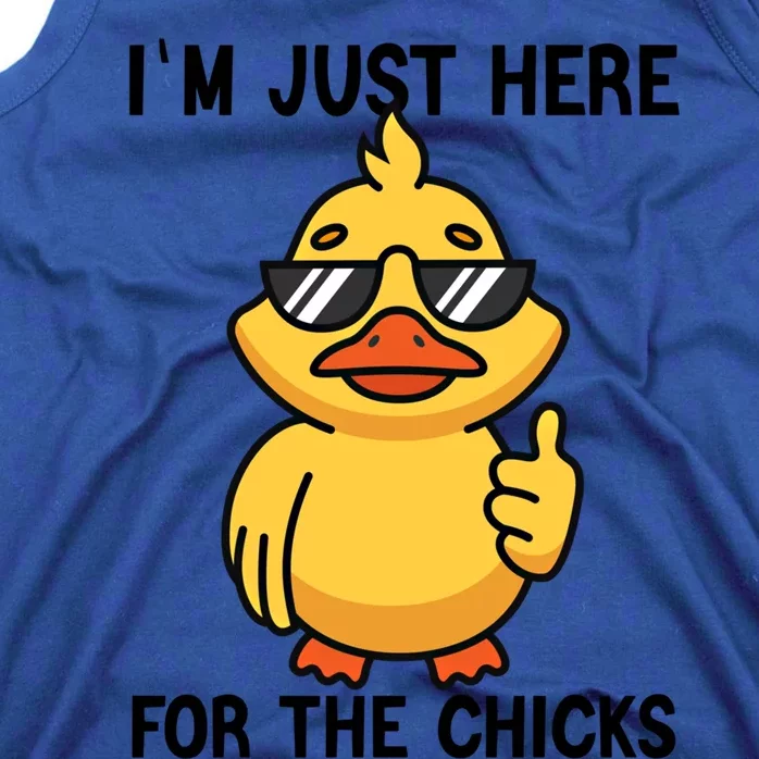 I'm Just Here For The Chicks Easter Gift Tank Top