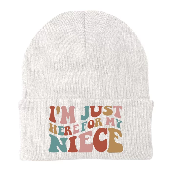 I’M Just Here For My Niece Knit Cap Winter Beanie