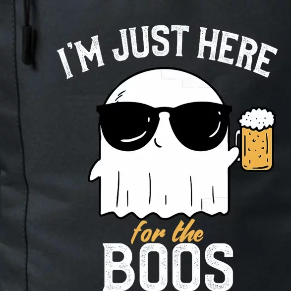 IM Just Here For The Boos Funny Halloween Drinking Daily Commute Backpack