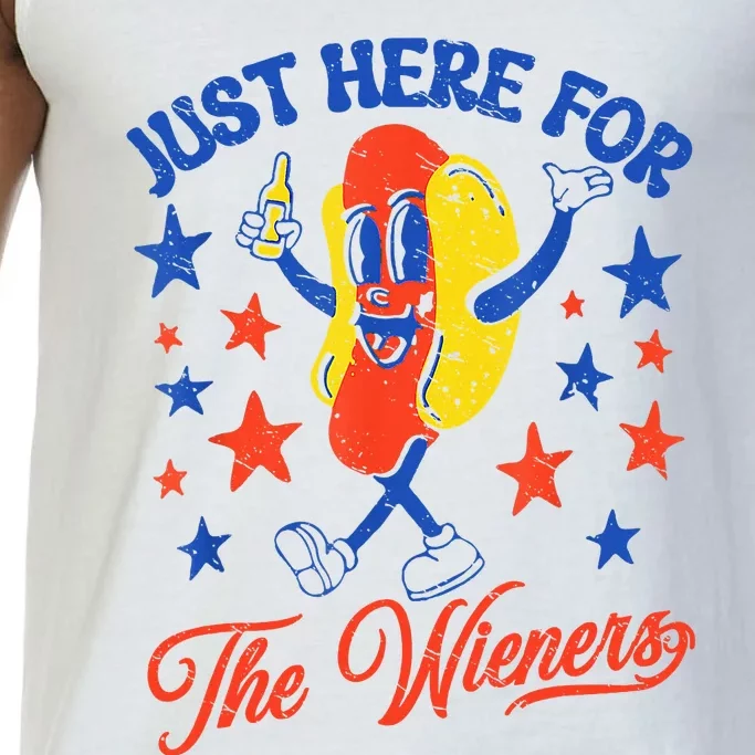 IM Just Here For The Wieners 4th Of July Hot Dog Comfort Colors® Tank Top