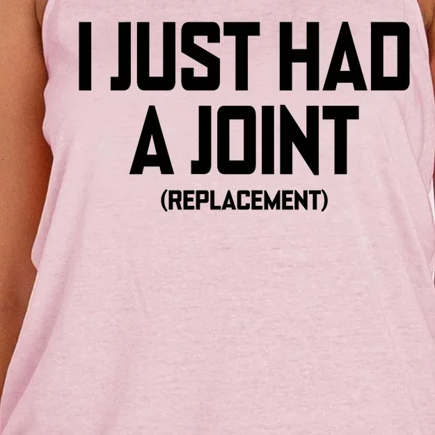 I Just Had A Joint Replacement Women's Knotted Racerback Tank