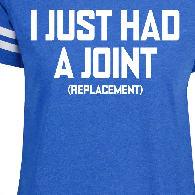 I Just Had A Joint Replacement Enza Ladies Jersey Football T-Shirt