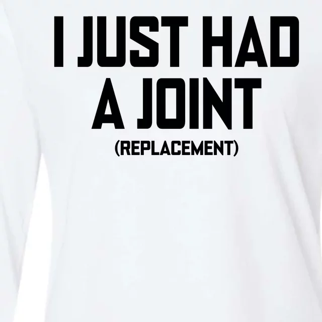 I Just Had A Joint Replacement Womens Cotton Relaxed Long Sleeve T-Shirt