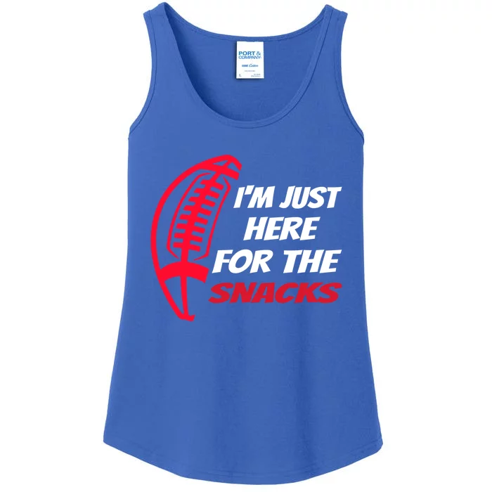 Im Just Here For The Snacks Funny Great Gift Ladies Essential Tank