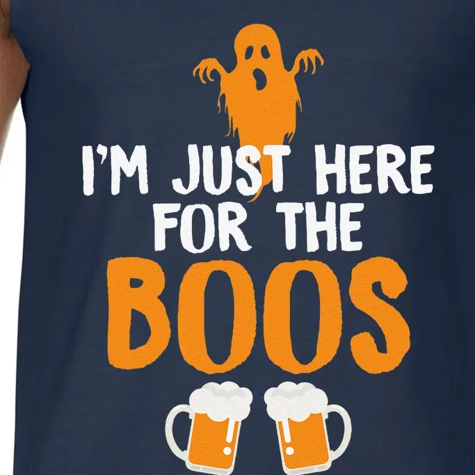 Im Just Here For The Boos Beer Funny Halloween Comfort Colors® Tank Top