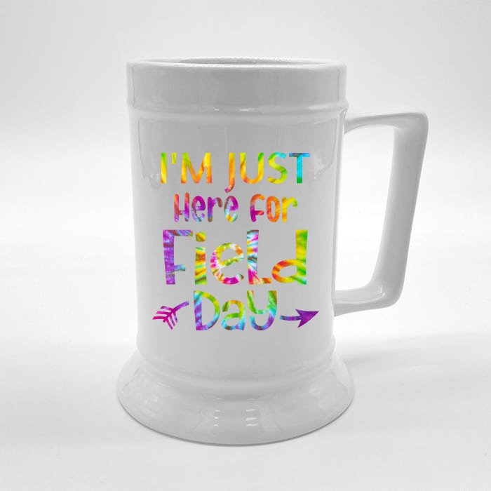 I'm Just Here For Field Day Colorful Front & Back Beer Stein