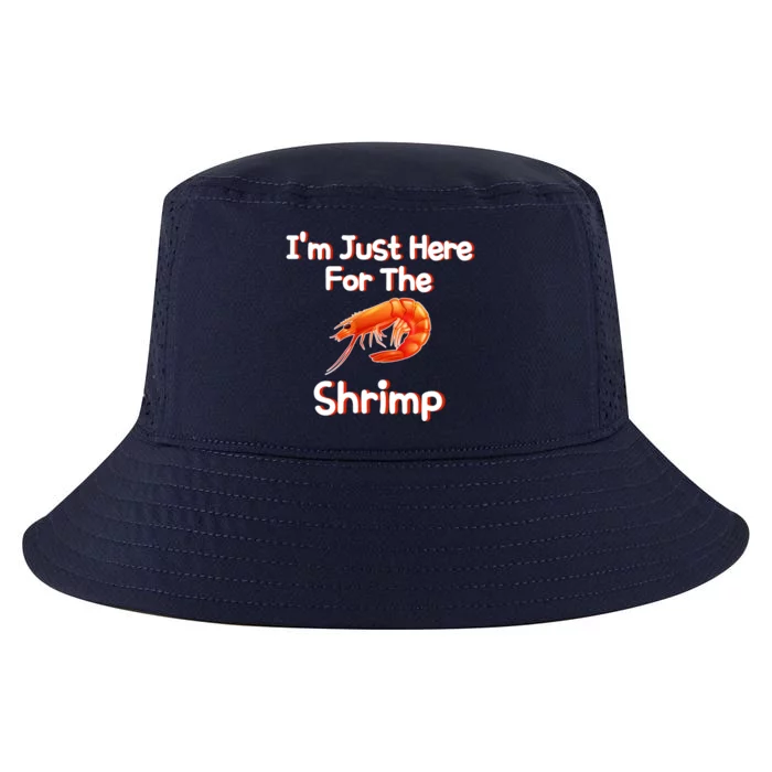 I'm Just Here For The Shrimp Funny Seafood Great Gift Cool Comfort Performance Bucket Hat