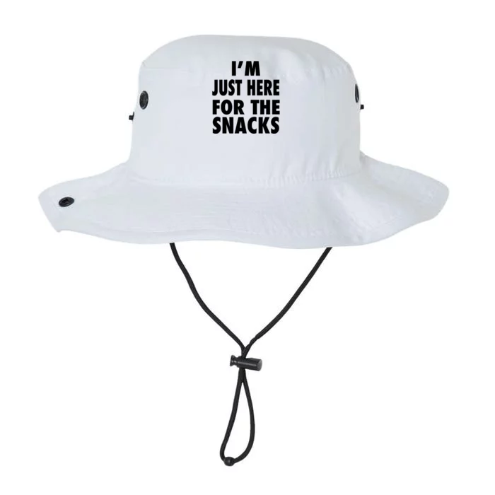 Im Just Here For The Snacks Gift Legacy Cool Fit Booney Bucket Hat