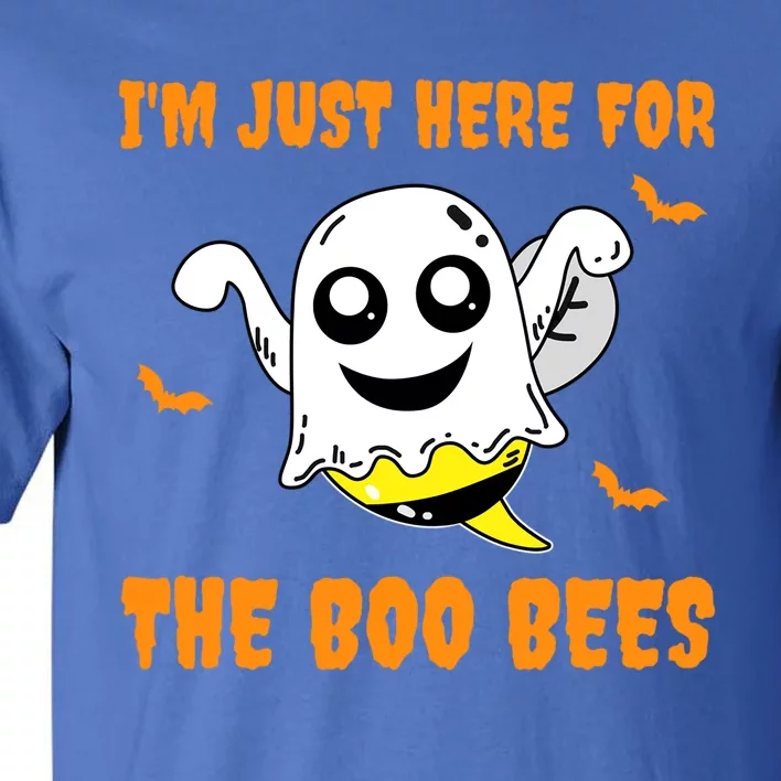 Im Just Here For The Boo Bees Halloween Gift Tall T-Shirt