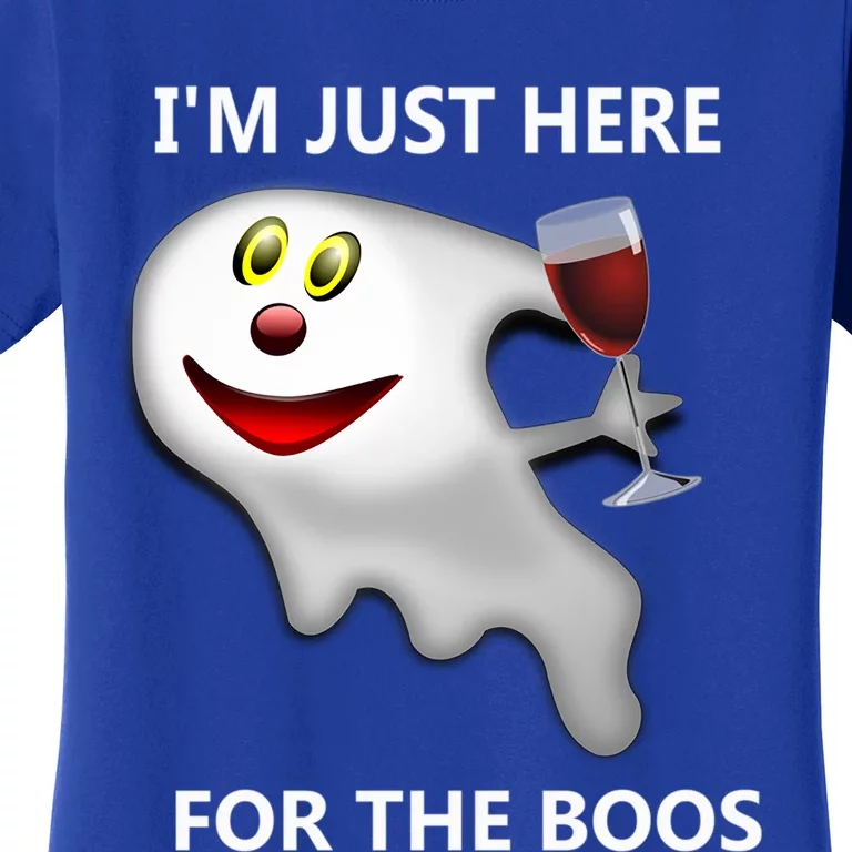 Im Just Here For The Boos Cool Gift Women's T-Shirt