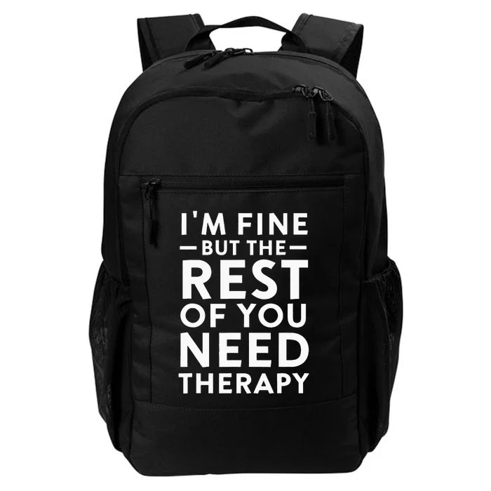 Im Just Here To Look Handsome Funny Sarcastic Good Looking Daily Commute Backpack