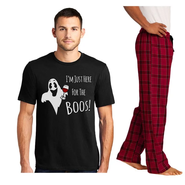 Im Just Here For The Boos Gift Pajama Set