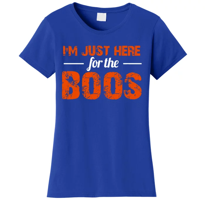 Im Just Here For The Boos! Halloween Gift Women's T-Shirt