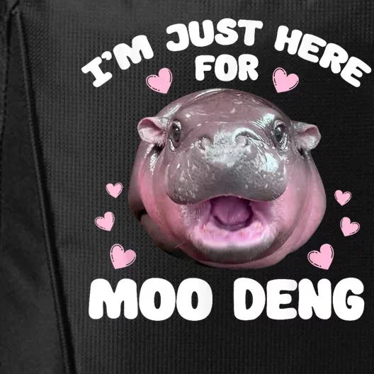 IM Just Here For The Moo Deng City Backpack