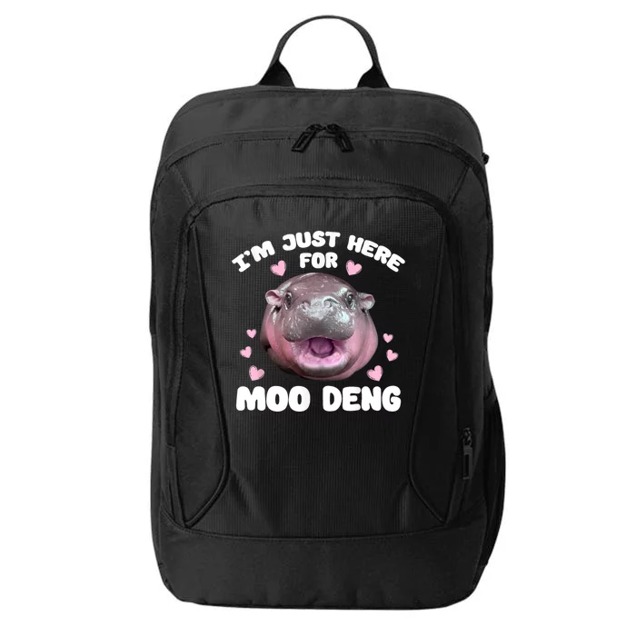 IM Just Here For The Moo Deng City Backpack