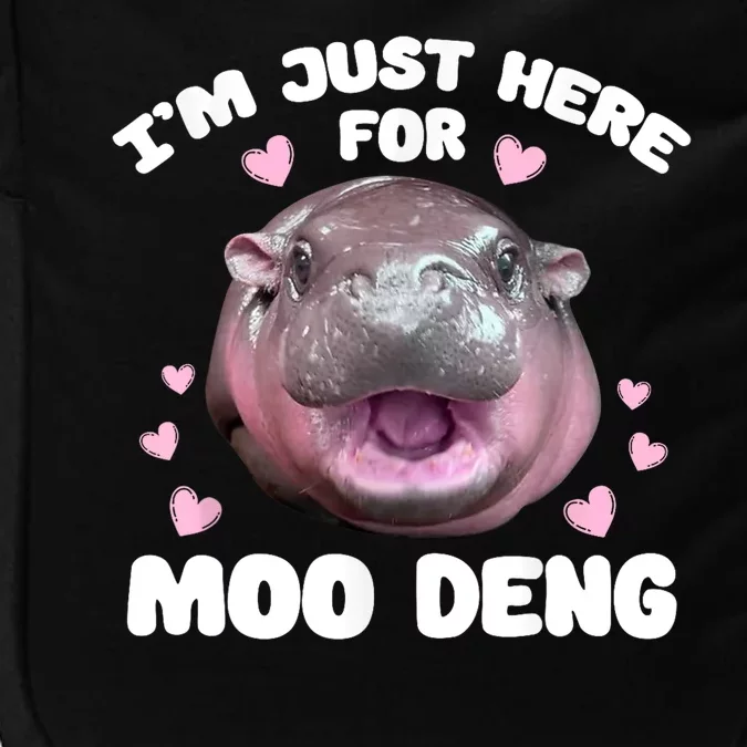 IM Just Here For The Moo Deng Impact Tech Backpack