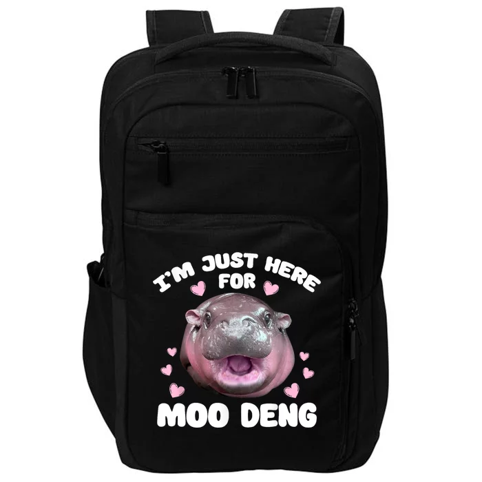 IM Just Here For The Moo Deng Impact Tech Backpack