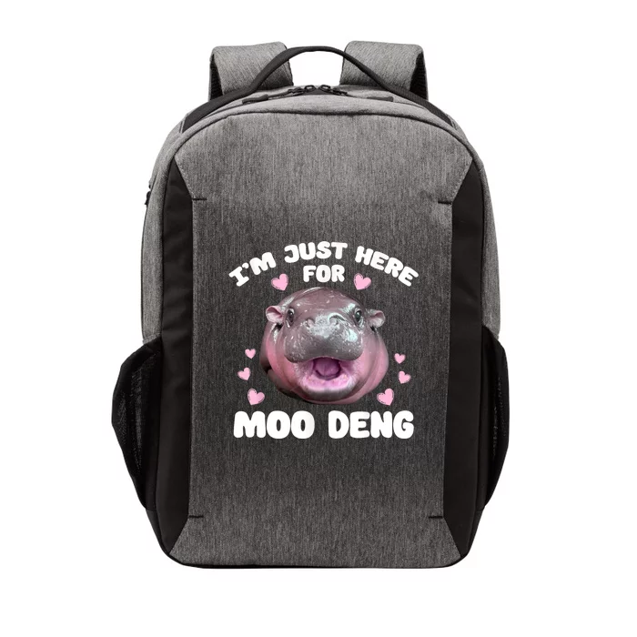 IM Just Here For The Moo Deng Vector Backpack