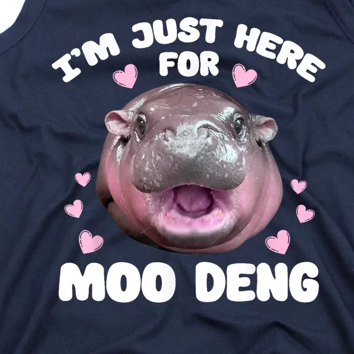 IM Just Here For The Moo Deng Tank Top